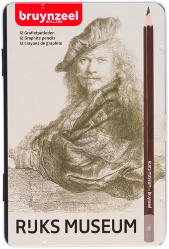 Potlood Bruynzeel Rembrandt 12 hardheden