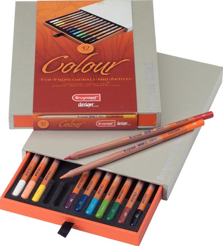 Kleurpotlood Bruynzeel Colour box 12-delig assorti