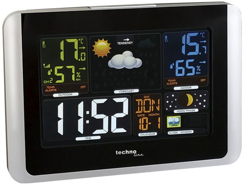 Weerstation Technoline WS 6442 zwart/zilver