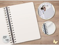 Notitieboek Sigel Jolie A5 spiraal dotted papier omslag Garden Love-2