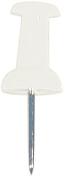 Push-Pin Alco wit 40 stuks