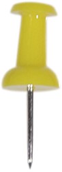 Push-Pin Alco geel 40 stuks