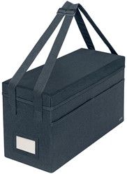 Opbergtas Leitz Fabric Hot Desking gestoffeerd 200x260x465mm grijs