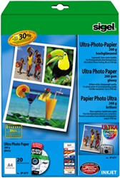 Fotopapier Sigel Ultra Paper glossy A4 260 grams 20 vel SI-IP677