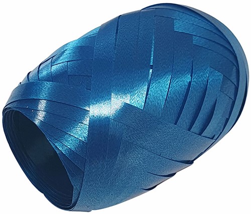 Cadeaulint 5mm x 20meter blauw kleur 08