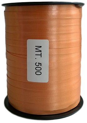 Cadeaulint spoel 5mm x 500meter oranje kleur 02