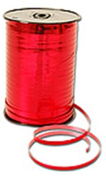 Cadeaulint 10mmx250meter metallic rood kleur 07
