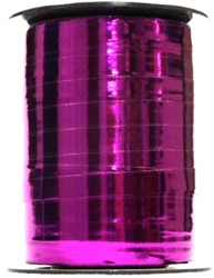 Cadeaulint 10mmx250meter metallic fuchsia kleur 13