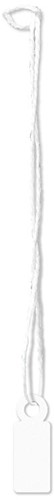 Draadetiketten Kangaro 7x19mm wit 500 stuks K-700100