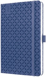 Agenda 2027 Sigel Jolie Flair 7 dagen per 2 pagina's A5 omslag hardcover 'Indigo Blue' SI-7J101
