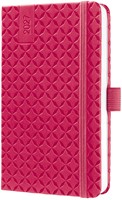 Agenda 2027 Sigel Jolie Flair 7 dagen per 2 pagina's A6 omslag hardcover 'Fuchsia Pink' SI-7J104