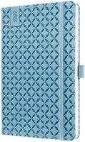 Agenda 2027 Sigel Jolie Flair 7 dagen per 2 pagina's A5 omslag hardcover 'Sky Blue' SI-7J113