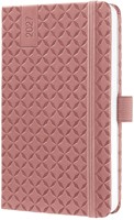 Agenda 2027 Sigel Jolie Flair 7 dagen per 2 pagina's A6 omslag hardcover 'Dusty Red' SI-7J128