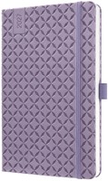 Agenda 2027 Sigel Jolie Flair 7 dagen per 2 pagina's A5 omslag hardcover 'Lavender Purple' SI-7J139