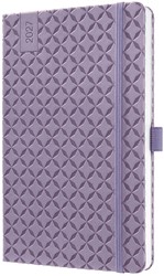 Agenda 2027 Sigel Jolie Flair 7 dagen per 2 pagina's A5 omslag hardcover 'Lavender Purple' SI-7J139