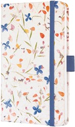 Agenda 2027 Sigel Jolie Beauty 7 dagen per 2 pagina's A6 omslag hardcover 'Bloom Violet' SI-7J306