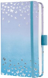 Agenda 2027 Sigel Jolie Beauty 7 dagen per 2 pagina's A6 omslag hardcover 'Butterfly Confetti Sky' SI-7J346