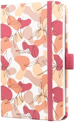 Agenda 2027 Sigel Jolie Beauty 7 dagen per 2 pagina's A6 omslag hardcover 'Spring Linear Leaves' SI-7J358