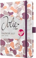 Agenda 2027 Sigel Jolie Beauty 7 dagen per 2 pagina's A5 omslag hardcover 'Summer Linear Leaves' SI-7J359-2