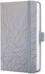 Agenda 2027 Sigel Jolie Beauty 7 dagen per 2 pagina's A6 omslag hardcover 'Twilight Grey' SI-7J364