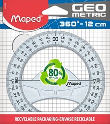 Kompasroos Maped 120mm polystyrol transparant