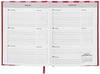 Schoolagenda A5 2026-2027 Pink assorti-2