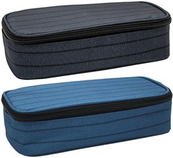 Schooletui Blaze XL 24x12cm bakmodel met rits assorti