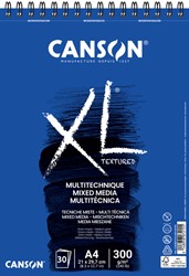Aquarelblok Canson  XL Mixmedia  A4 300 grams 30 vel spiraal