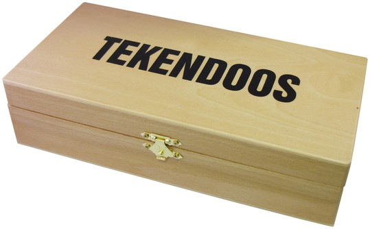 Tekendoos nummer 3 groot 270x150x80mm hout