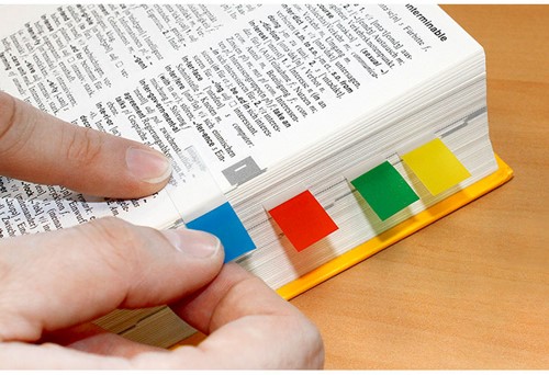 Indextabs Info-Notes 12,5x43mm assori 4x 36 stuks-2