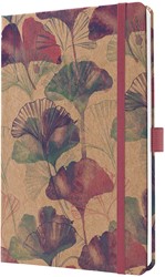 Agenda 2027 Sigel Jolie Pure 7 dagen per 2 pagina's A5 omslag hardcover 'Sunlight Ginkgo' SI-7J809