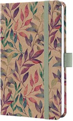 Agenda 2027 Sigel Jolie Pure 7 dagen per 2 pagina's A5 omslag hardcover 'Fairy Leaves' SI-7J814