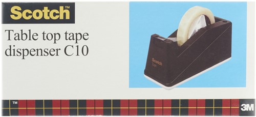 Plakbandhouder Scotch C10 zwart tbv 66m rollen