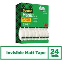 Plakband Scotch Magic 810 19mmx33m 20+4 gratis-2