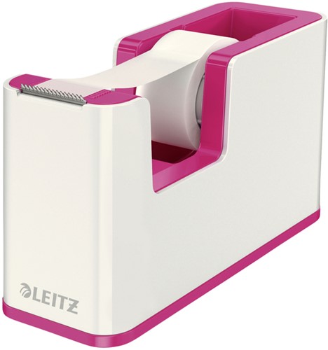 Plakbandhouder Leitz 5364 WOW wit/roze