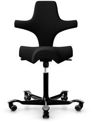 Bureaustoel HAG Capisco 8106 rug en zitting zwart