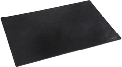 Bureau onderlegger Maverick All Black 60x40cm leder zwart