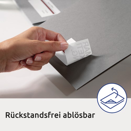 Etiket Avery L4744REV-25 A4 96x50,8mm verwijderbaar wit 25 vel 250 stuks-3