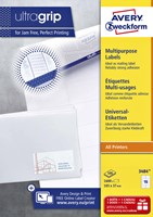 AVERY Zweckfor 3425 Adressaufkleber, 100 Blatt, Wei Produktbild-Vorschau 4