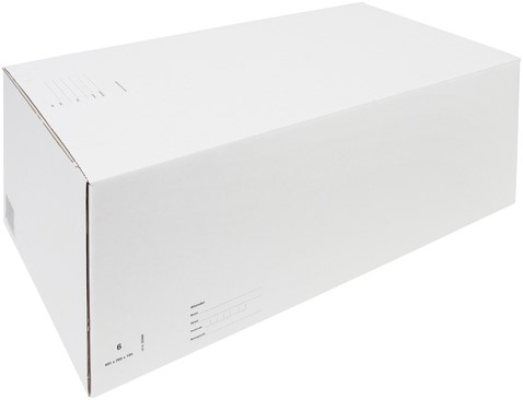 Postpakketbox IEZZY 6 485x260x185mm wit | afname per 5 stuks