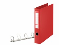 Ringband Esselte A4 4-rings Ø40mm rood
