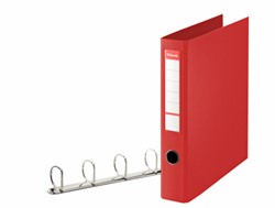 Ringband Esselte A4 4-rings Ø40mm rood