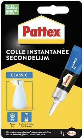 Secondelijm Pattex Classic 3 gram