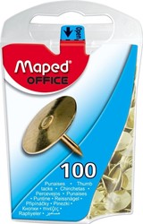 Punaises Maped messing | afname per 2 stuks