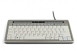 Toetsenbord Bakker-Elkhuizen S-board 840 Design Qwerty zilvergrijs