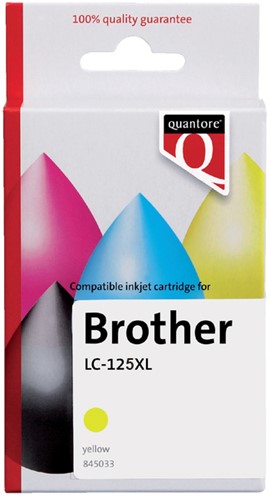 Inktcartridge QUANTORE  LC-125XL geel (Brother)
