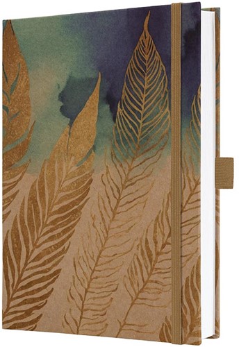 Notitieboek Sigel Jolie Pure Feathers A5 lijn hardcover SI-JN853