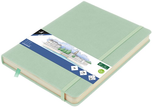 Schetsboek Kangaro A5 mint 80 vel roomwit 140 grams