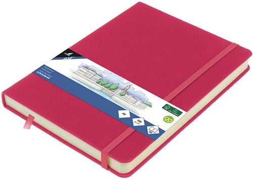 Schetsboek Kangaro A5 ruby 80 vel roomwit 140 grams