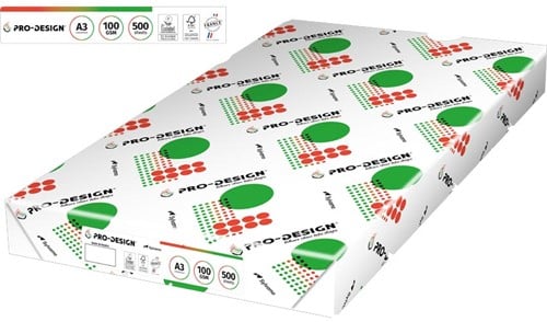 Printpapier Pro Design A3 100 grams wit 500 vel